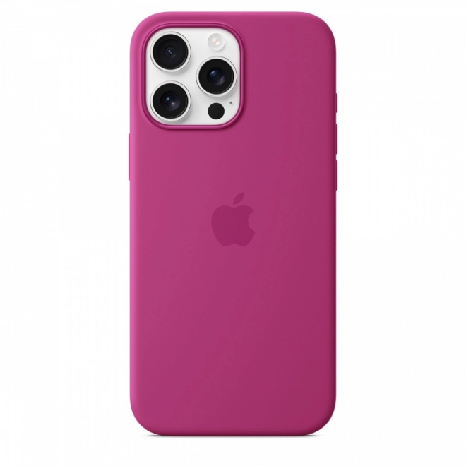 Silicone Case with MagSafe for iPhone 16 Pro Max - Vivid Pink
