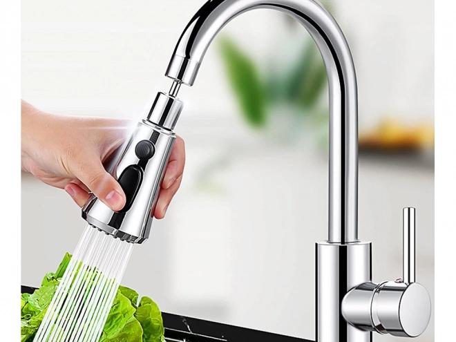 Perlatore con Tre Modalità per Rubinetto da Cucina