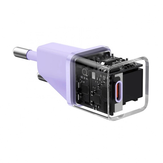 Mini caricabatteria da parete Baseus GaN5 20 W viola