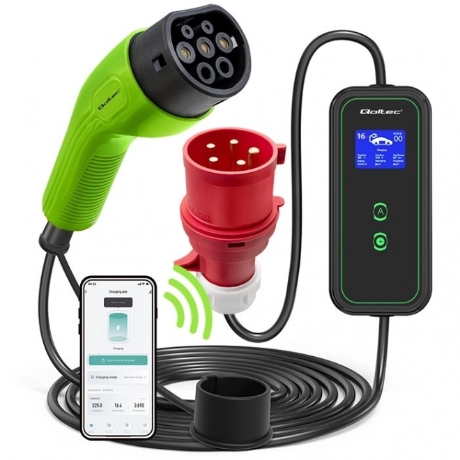 Portable EV Charger with Type 2 Connector