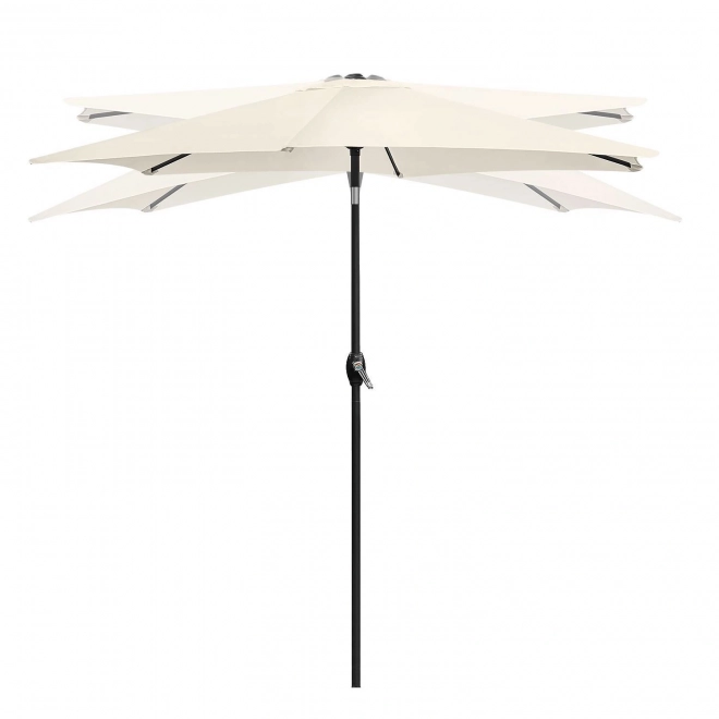 Foldable Garden Parasol Bauerkraft 210 cm Beige