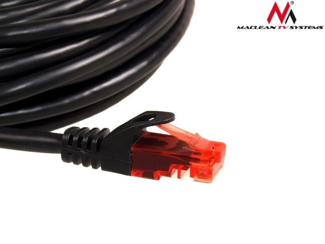 High-Quality Black UTP CAT6 Patchcord Cable
