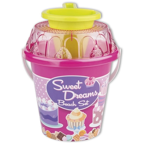 Androni Sand set with funnel medium – Pink