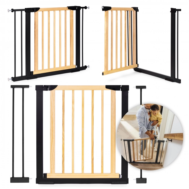 Safety gate for stairs and doorways