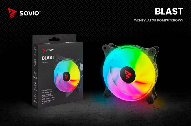 Savio Blast 120mm ARGB Lüfter