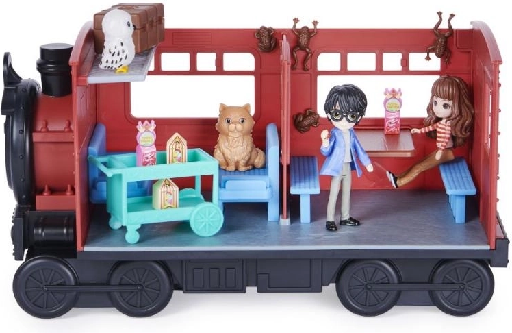 Harry és Hermione figurák + varázslatos kedvencek