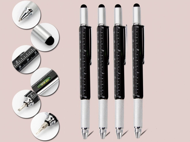 Multifunction Pen Screwdriver Multitool 6-in-1
