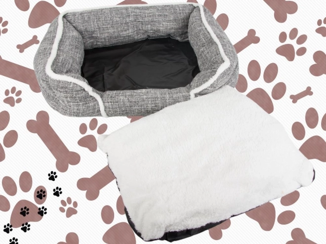 Letto morbido e confortevole per cani con cuscino XL