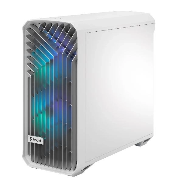Case bianco RGB TG Clear Tint