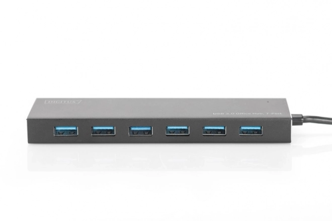 USB 3.0 hub 7-port, aluminum