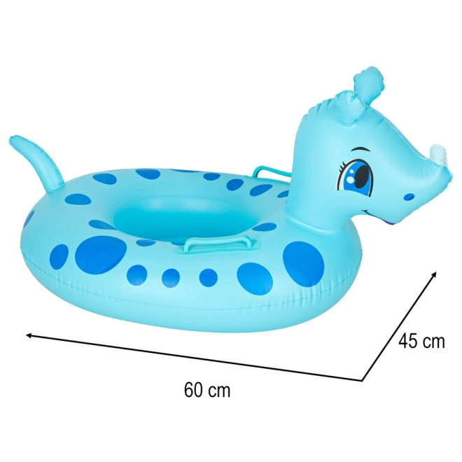 Infant Swim Ring with Seat - Rhinoceros Design