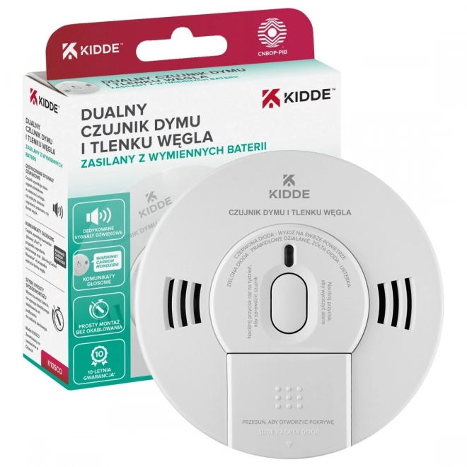 Smoke and Carbon Monoxide Detector with Voice Alert