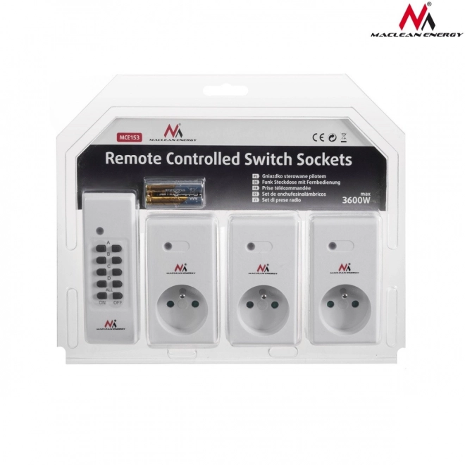 Remote Controlled Indoor Sockets Set