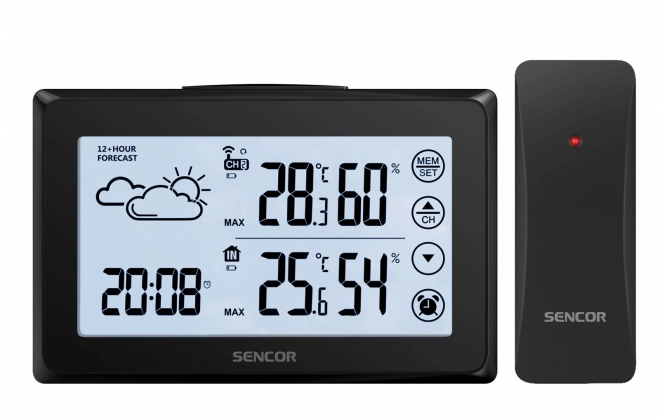 Weather Station with Touch Display and Alarm