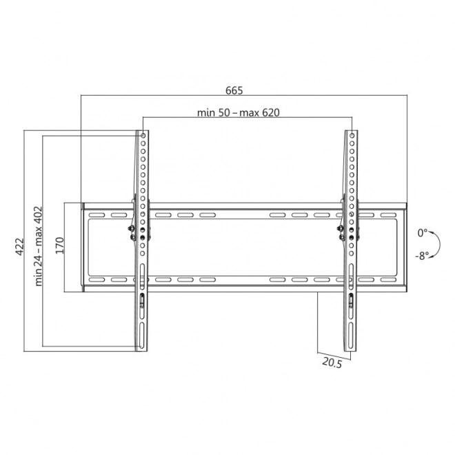 Wall Mount for 37-70 Inch LCD/LED TVs