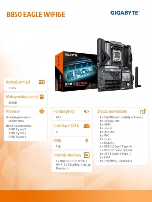 Scheda madre Eagle Wifi6E