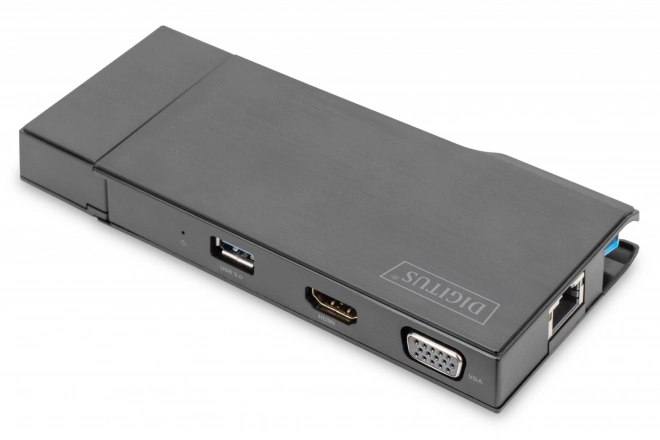 Desktop USB Station 7-Port with 4K and VGA Function for Notebook