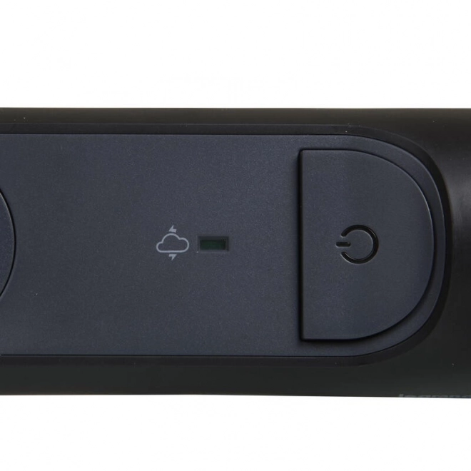 Black Power Strip with 6 Outlets