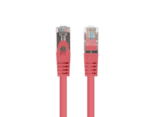 Red CAT6 FTP Patch Cord 1M - Pack of 10