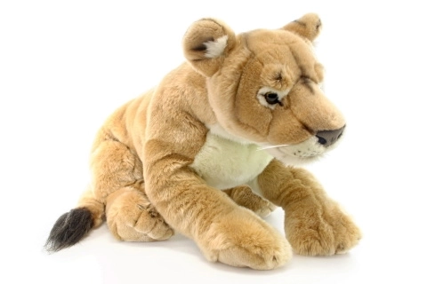 Lionne en peluche 70 cm