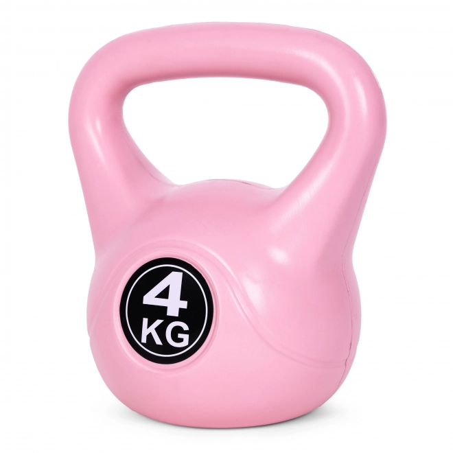 Kettlebell 4 kg pink for exercise