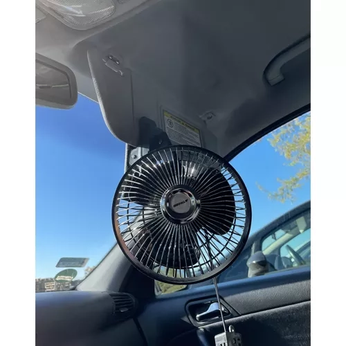 Ventilatore auto rotante con clip Xtrobb