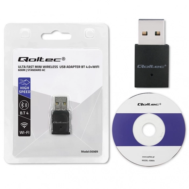 Adaptatore WiFi e Bluetooth Mini Alta Velocità