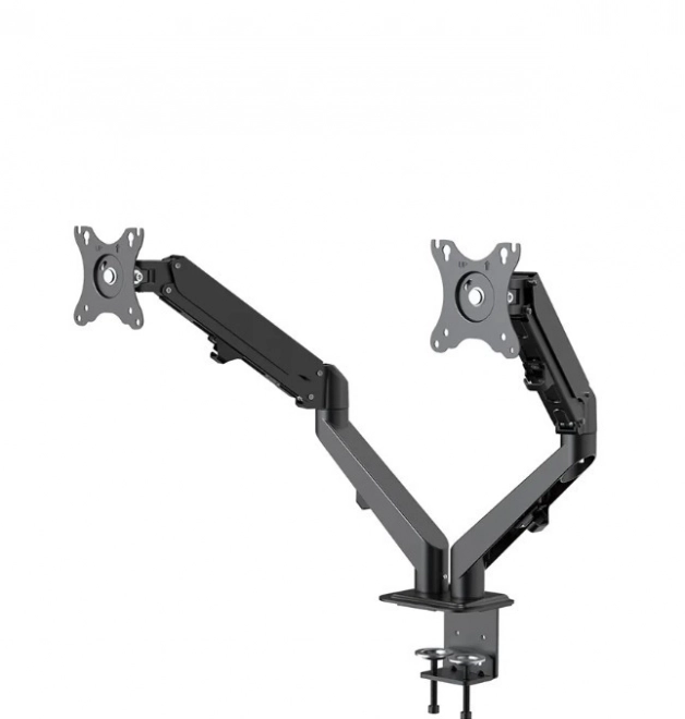 Fully Adjustable Neomounts Dual Monitor Desk Mount