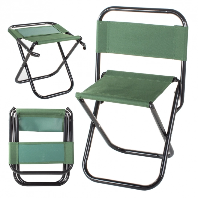 Foldable Camping Fishing Chair with Backrest
