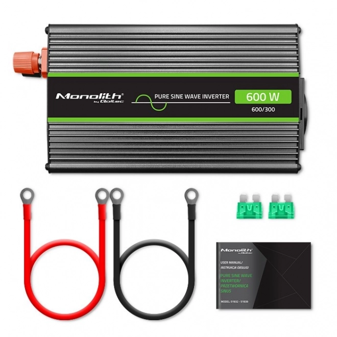 Voltage Converter Qoltec Pure Sine 300W/600W