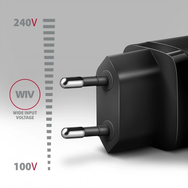 Fast Charging USB-C Wall Charger 30W Black