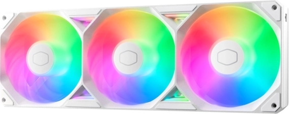 ventilatore cooler master sickleflow edge 360 argb bianco