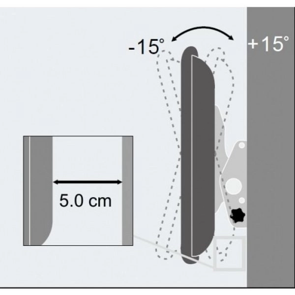 Wall Mount for LCD/LED TVs 40-65 Inches