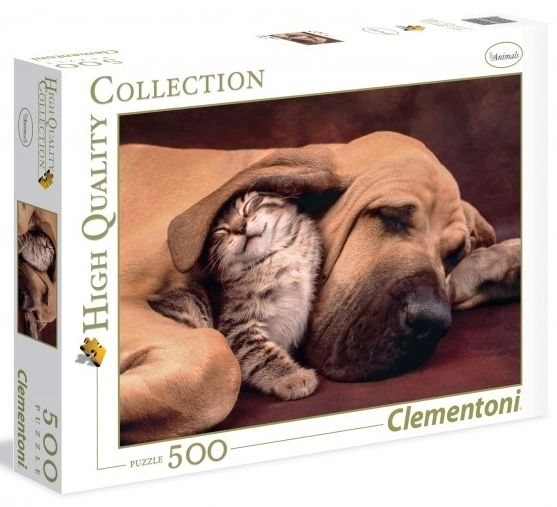 Puzzle Clementoni 500 darabos Cuddles