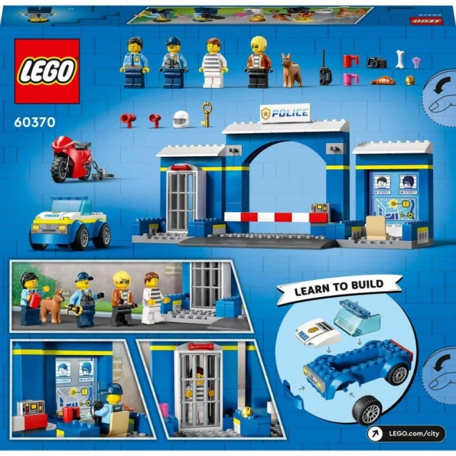 LEGO4 City 60370 Poursuite à la station de police