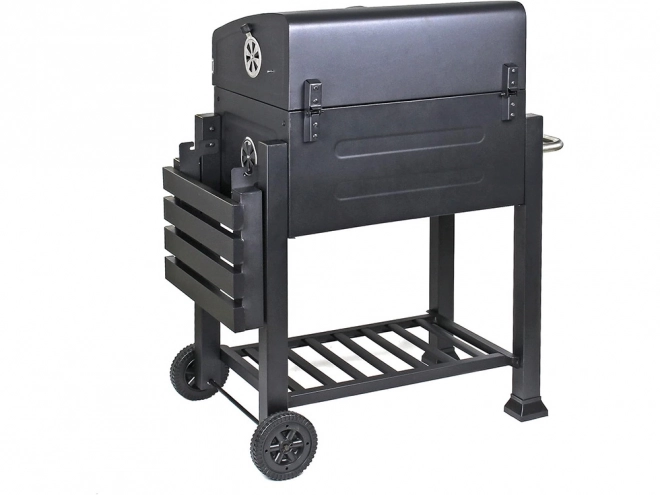 Garden Charcoal Grill with Two Grates and Thermometer