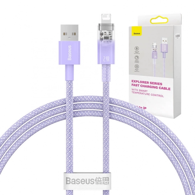 Fast Charging Cable USB-A to Lightning Baseus Explorer Series 1m