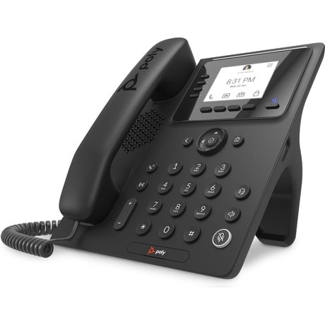 Poly CCX 350 Business Phone for Microsoft Teams with PoE