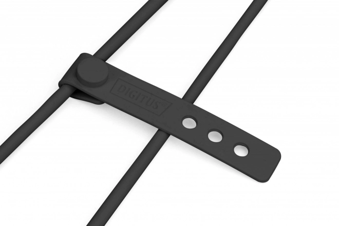 Sleek Silicone USB-A to USB-C Cable 60W Black