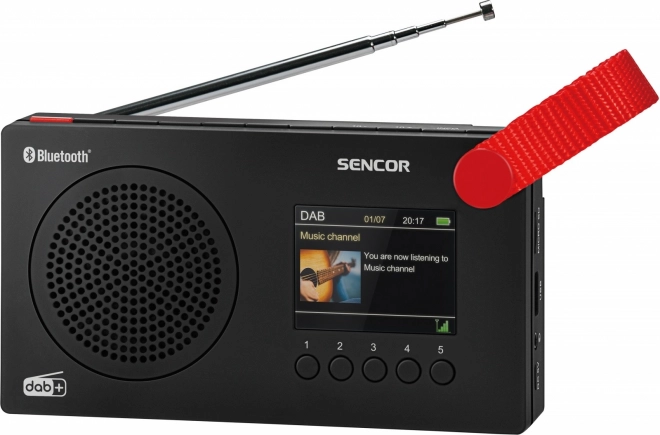 Digital Radio with LCD Display and Bluetooth 5.0