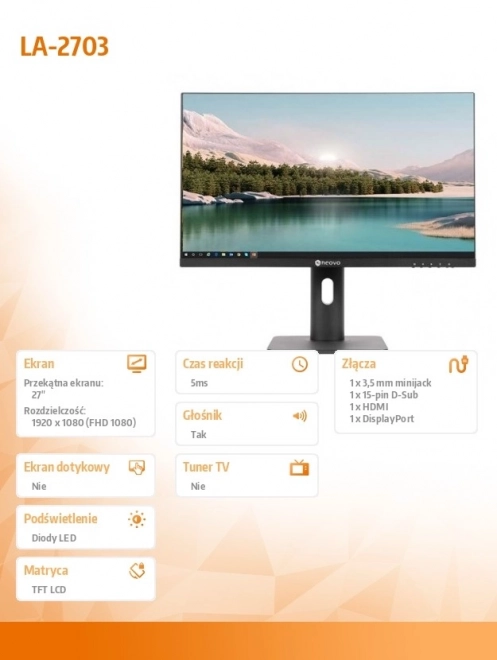 Desktop Monitor LA-2703 IPS FHD