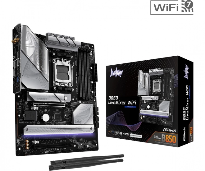 B850 Livemixer Wifi Motherboard