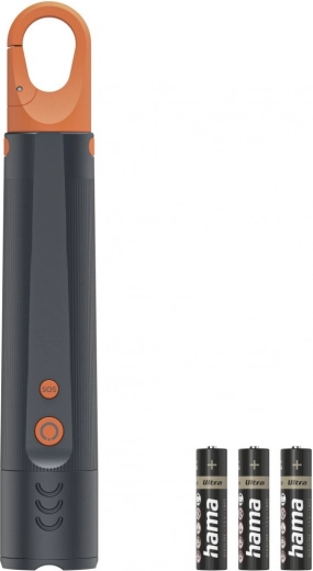 Safety and comfort: SOS and removable hook