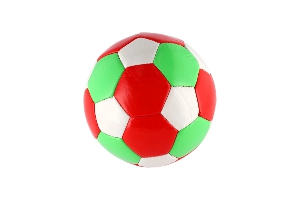 Ballon de football petit junior gonflé cousu 15cm cuir avec filet