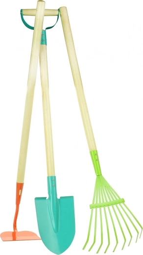 Attrezzi per bambini resistenti in metallo e legno