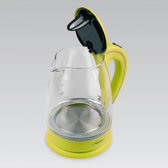 Glass Electric Kettle with Blue LED Light