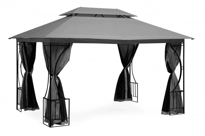 Garden Pavilion Tent 3x4m, Mosquito Net and Full Walls