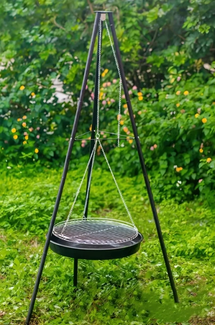 Adjustable grill height