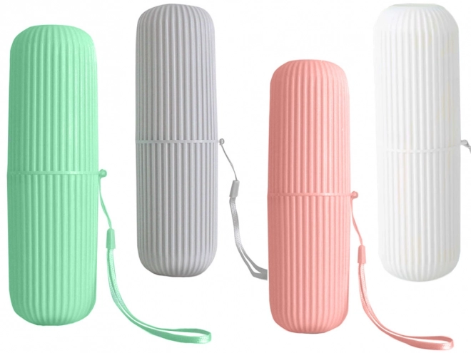 Travel Toothbrush and Toothpaste Case Organizer