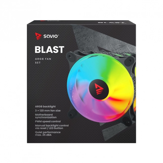 Savio Blast 120mm ARGB Lüfter